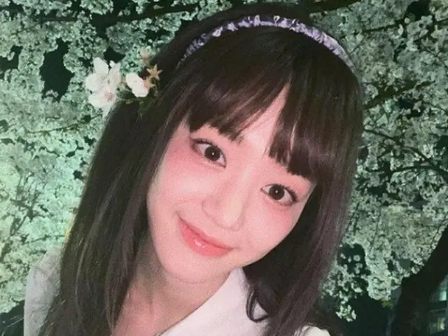 女優イ・ユビがラブリーなビジュアルを誇った。（画像提供:wowkorea）