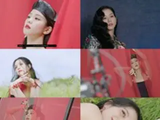 「BLACKPINK」JISOO、初ソロアルバムのジャケットメイキングフィルム公開