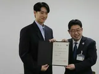 【公式】TAKUYA（元CROSS GENE）、故郷の茨城県韓国広報大使に委嘱「大きな光栄」…関係者「魅力アピールに期待」