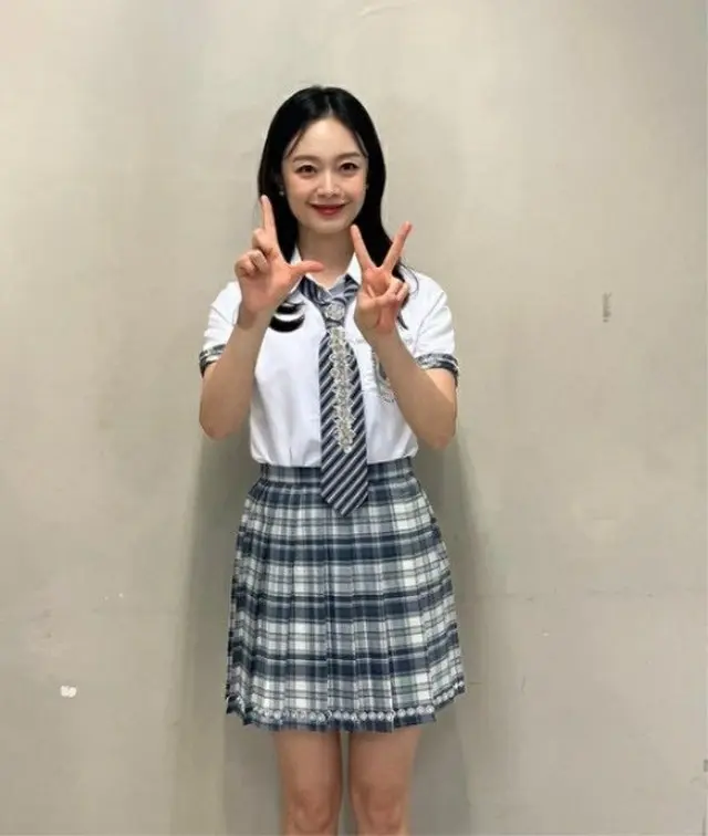 女優チョン・ソミン、本当に“30代”だと思う？…違和感のない女学生スタイル（画像提供:wowkorea）