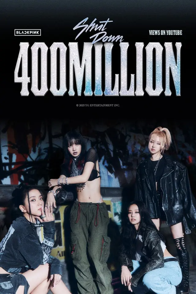「BLACKPINK」、「Shut Down」MVとROSE「On The Ground」ダンス映像がそろって億台ビューを突破（画像提供:wowkorea）