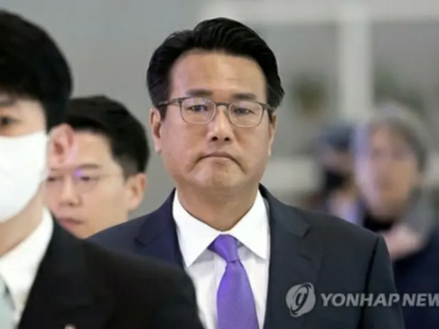 金泰孝・国家安保室第1次長＝11日、仁川（聯合ニュース）