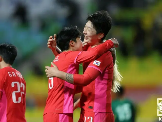 パク・ウンソン＆イ・グムミン先発の女子サッカー韓国代表、ザンビアに大勝（画像提供:wowkorea）