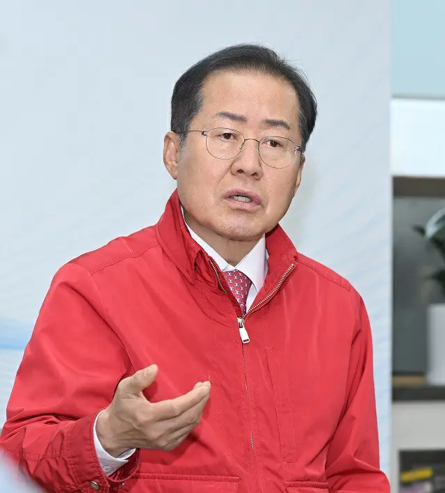 洪準杓、大邱市長（画像提供:wowkorea）