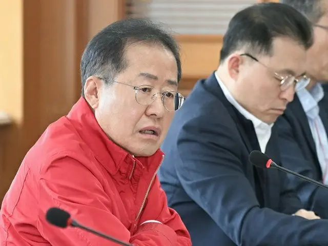 洪準杓、大邱市長（画像提供:wowkorea）