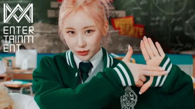 イ・チェヨン（元IZ*ONE）、タイトル曲「KNOCK」MVの再生回数1000万回突破（画像提供:wowkorea）