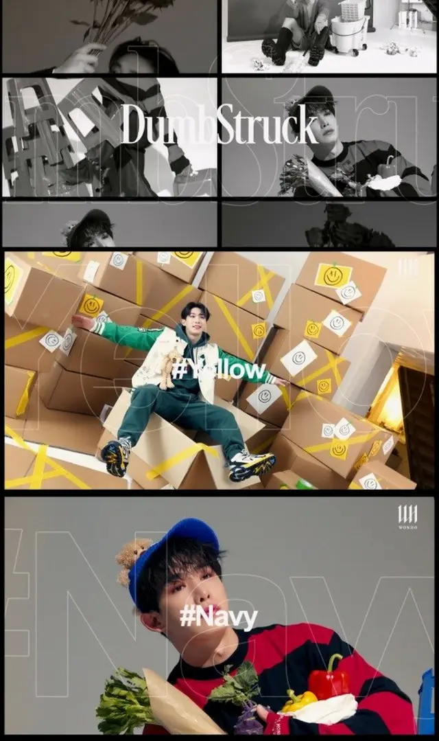 歌手ウォノ（元MONSTA X）、フォトブック「DumbStruck」発売へ…ティザーイメージ公開（画像提供:wowkorea）