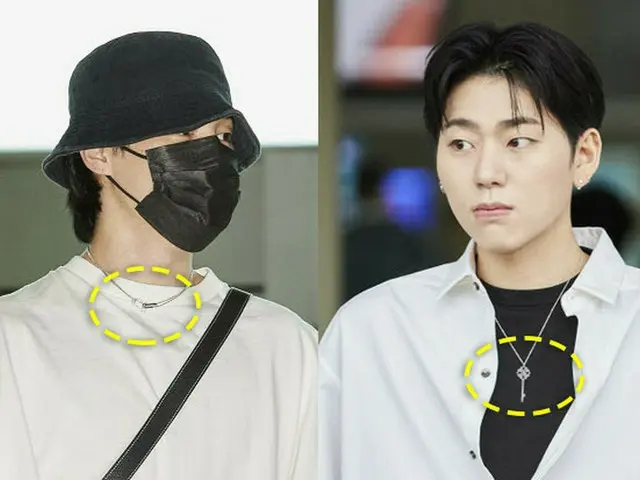 「BTS」JIMINやZICO（元Block B）が身につけて出国したアクセサリーは？1（画像提供:wowkorea）