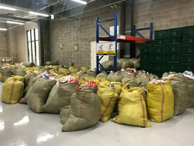 昨年の6・1地方選挙後、韓国ソウル市で発生した使用済み横断幕(画像提供:wowkorea)