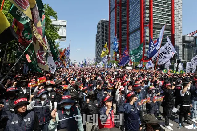 労働者の焼身死亡に闘争予告…労政の葛藤が「激化」＝韓国（画像提供:wowkorea）
