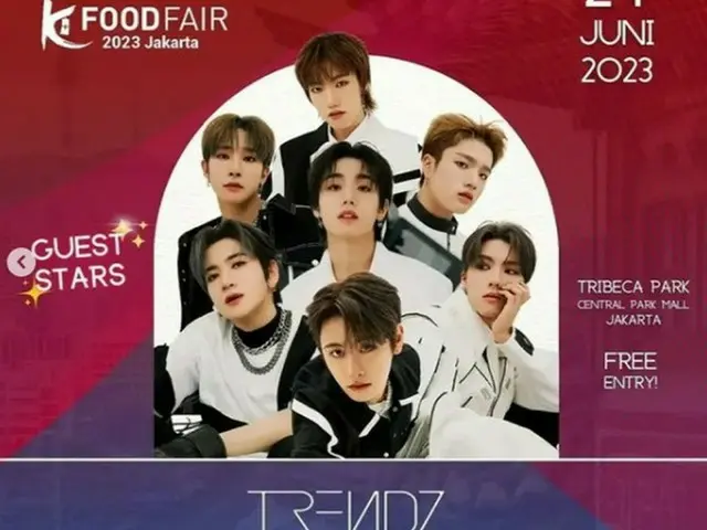 「TRENDZ」、K-POP代表として韓＆インドネシア50周年修交記念イベントに出演（画像提供:wowkorea）