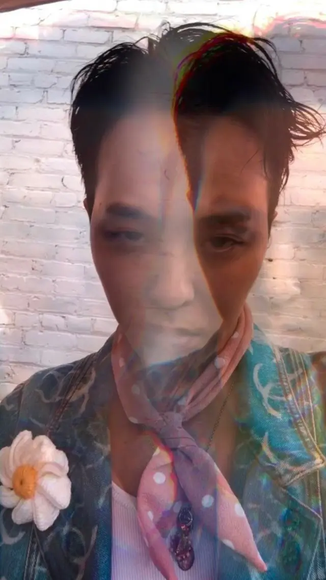 G-DRAGON（BIGBANG）、ぼんやりとした表情のセルカ公開（画像提供:wowkorea）
