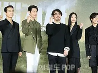 【フォト】キム・ウビン＆ソン・スンホンらNetflix新シリーズ「配達人 ～終末の救世主～」制作発表会に出席