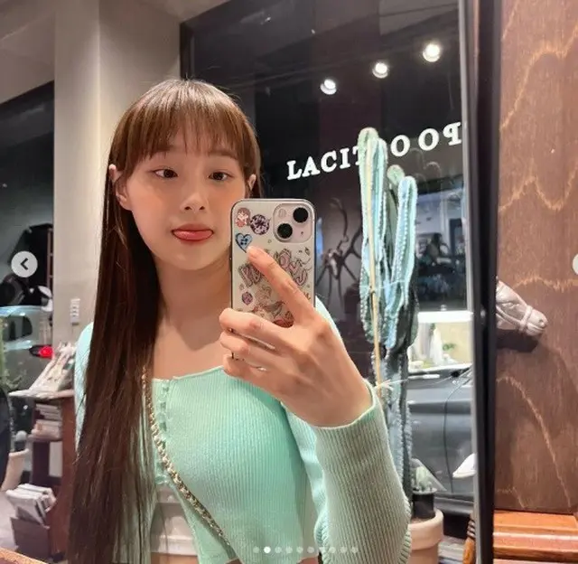 「今月の少女（LOONA）」出身chuu、キュートなビジュアルで近況を公開（画像提供:wowkorea）