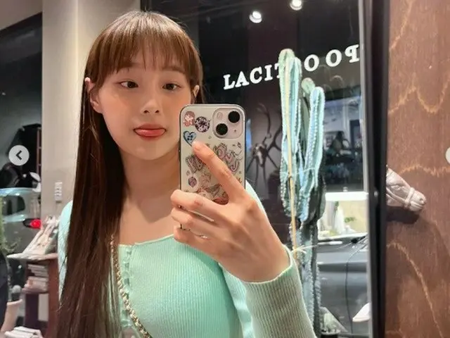 「今月の少女（LOONA）」出身chuu、キュートなビジュアルで近況を公開（画像提供:wowkorea）