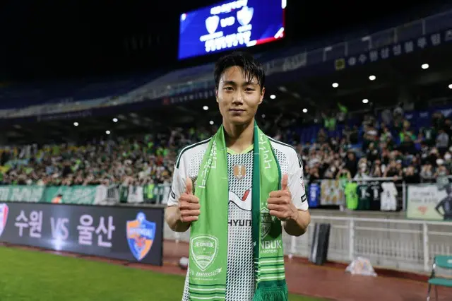 サッカー韓国代表MFペク・スンホ、所属チームで2G決め「第12節 MVP」に（画像提供:wowkorea）