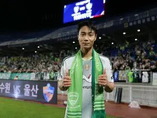 サッカー韓国代表MFペク・スンホ、所属チームで2G決め「第12節 MVP」に