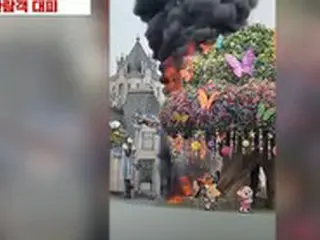 韓国テーマパーク「エバーランド」で火災、”大きな木”の造形物から出火…観光客は避難