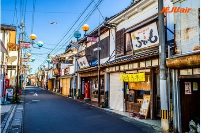大分の街並み（チェジュ航空提供）＝（聯合ニュース）≪転載・転用禁止≫