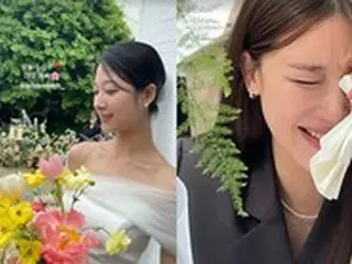 元「NINE MUSES」のパク・ミナ「結婚」…キョンリ「なんでこんなに涙が出るの？」