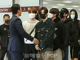 【フォト】グループ「ENHYPEN」「KCON JAPAN 2023」終え韓国に入国