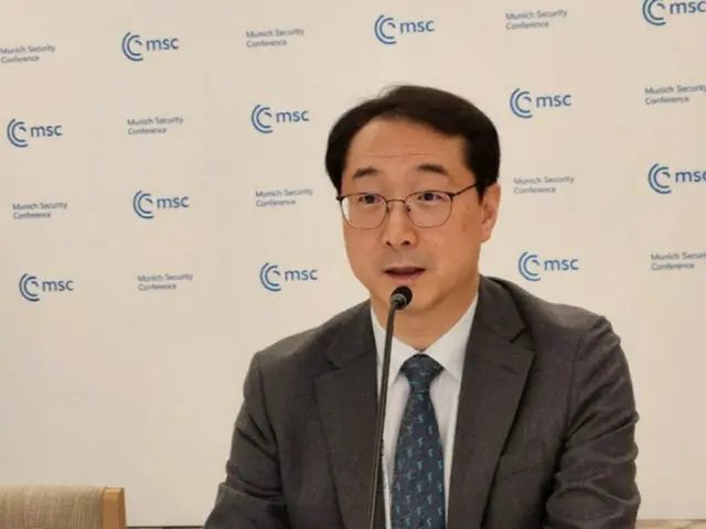東京で開催された「ミュンヘン安保会議リーダーズ会議」に出席し発言するキム朝鮮半島平和交渉本部長（画像提供:wowkorea）