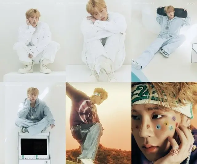 「MONSTA X」ジュホン、「LIGHTS」コンセプトフォト第3弾を公開“自由奔放な少年美”（画像提供:wowkorea）