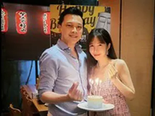 女優シン・ジュア、”タイ財閥2世”の夫と甘いバースデーパーティー