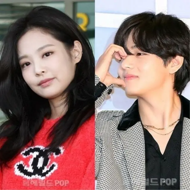 JENNIE（BLACKPINK）＆V（BTS）、N回目の熱愛報道…「ノーコメントは認めたも同然」と受け取るファンも（画像提供:wowkorea）