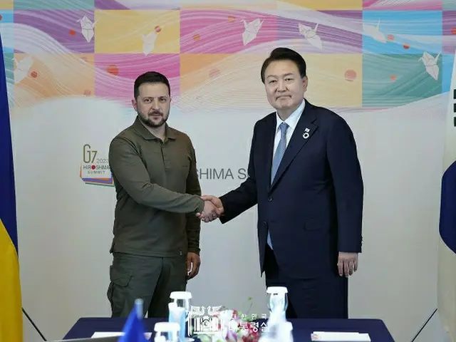 韓国の尹錫悦大統領は21日、ウクライナのゼレンスキー大統領と首脳会談を行なった（画像提供:wowkorea）