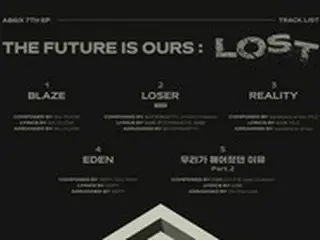 「AB6IX」、7TH EP「THE FUTURE IS OURS:LOST」のトラックリスト公開！タイトル曲は「LOSER」