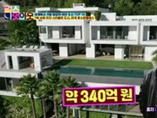 パン・シヒョク議長、買収340億ウォンLA邸宅内部公開…家の中にエレベーター