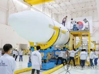24日打ち上げの韓国国産ロケット　きょう発射台に移動・起立