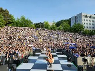 「ソロコンサートみたい」…ヒョリン、大学祭で75分間公演