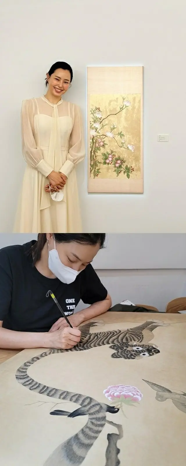 女優イ・ハニ、絵の才能まで兼ね備えた“才色兼備”…画家デビュー（画像提供:wowkorea）