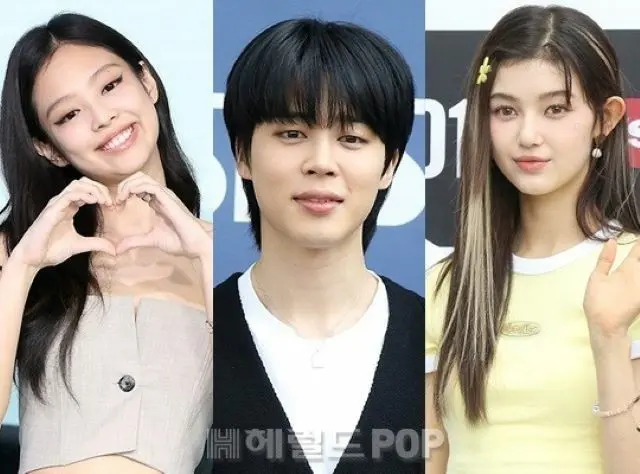 JENNIE（BLACKPINK）＆JIMIN（BTS）＆DANIELLE（NewJeans）、ハリウッドはK-POPスターに熱視線？ラブコール相次ぐ（画像提供:wowkorea）