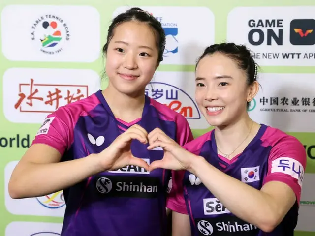 シン・ユビン－チョン・ジヒ＆イ・サンス－チョ・デソン、世界卓球選手権で銅メダルを確保画像提供:wowkorea）