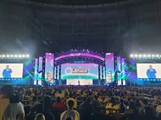 「2030年国際博覧会」釜山誘致を祈願する「HD現代DREAM CONCERT」、大盛況