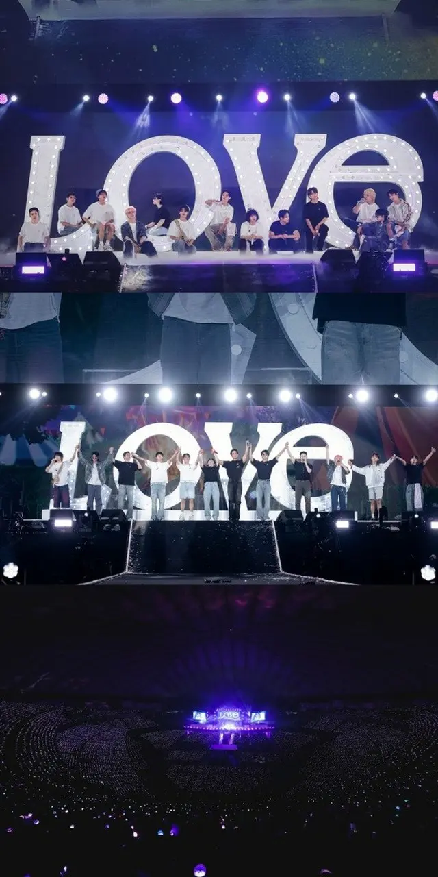 「SEVENTEEN」、18万人が熱狂した日本ドームファンミーティング「LOVE」終了（画像提供:wowkorea）
