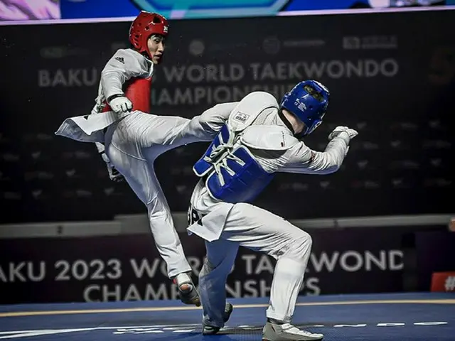 ＜テコンドー＞チン・ホジュン、初出場した世界選手権で銀メダル獲得（画像提供:wowkorea）
