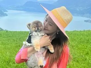 女優イ・ダヘ、夫SE7ENと愛犬同行のヨーロッパ新婚旅行…すべてに感謝