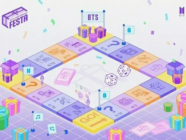 【公式】「BTS（防弾少年団）」、デビュー10周年FESTAカレンダー公開…2週間コンテンツ大放出（画像提供:wowkorea）