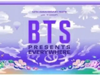 ［韓流］ＢＴＳデビュー１０周年記念Ｔシャツ　１２日から数量限定発売