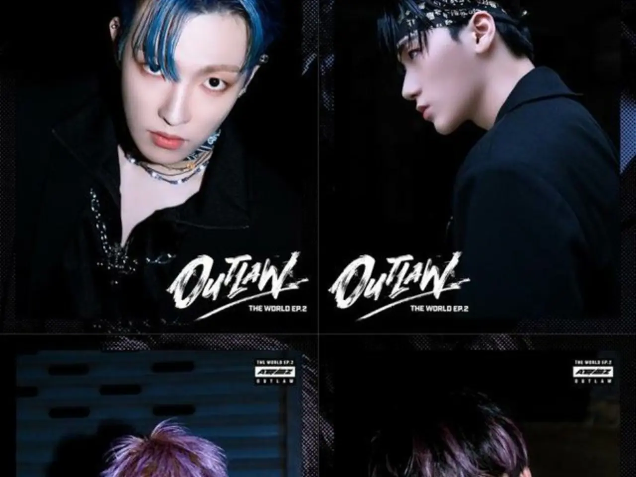 ATEEZ - ATEEZ everline ミョンドン 限定 ラキドロ サン ホンジュン ホンジュン ミンギ ATEEZ EVERLINEラキドロ特典 ユニット4枚