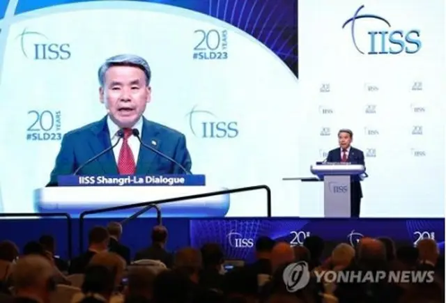 韓国の李鐘燮（イ・ジョンソプ）国防部長官＝（聯合ニュース）