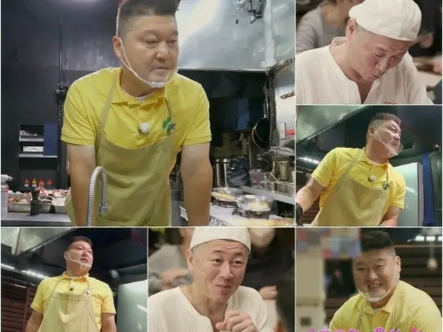 カン・ホドンが日本のラーメン職人の前で超真剣な姿を見せ、緊張感を引き上げる。（画像提供:wowkorea）