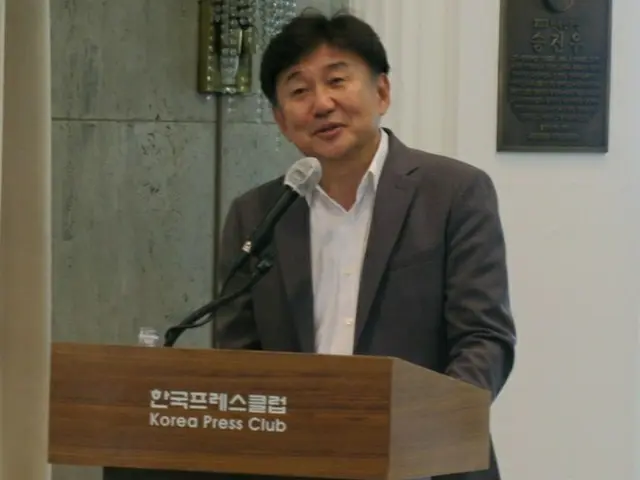 PBAチョン・サンジン副総裁が今シーズンの変化について説明（画像提供:wowkorea）