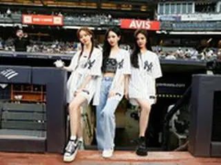 「aespa」3メンバー、MLBニューヨーク・ヤンキース本拠地で始球式！
