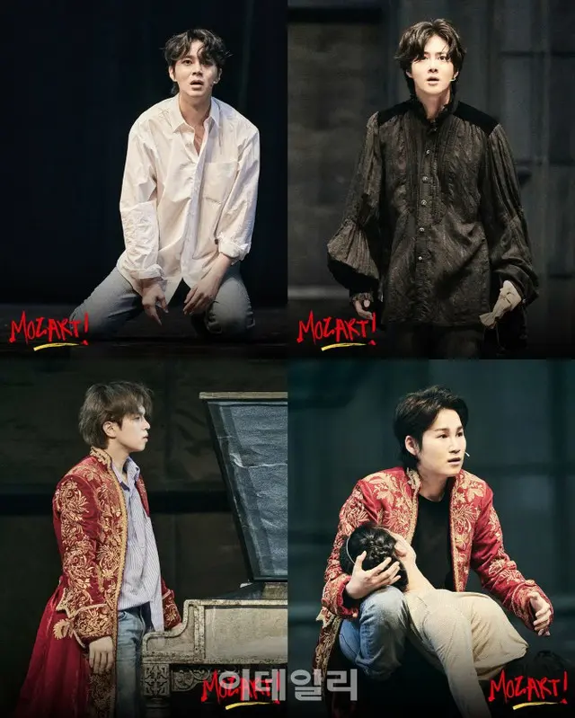 イ・ヘジュン＆スホ（EXO）＆ユ・フェスン（N.Flying）＆キム・ヒジェ、ミュージカル「モーツァルト！」カリスマあふれる練習現場公開（画像提供:wowkorea）