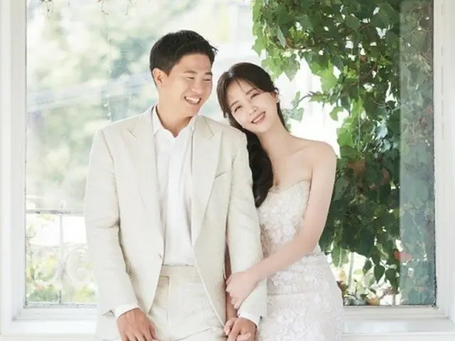 ”美人ユーチューバー”チョン・イス、サッカー選手クォン・チャンフンと結婚（画像提供:wowkorea）